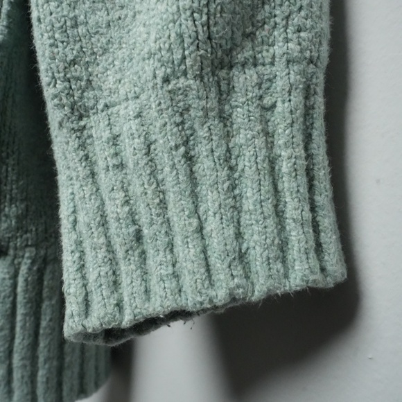 Free People Brookside Oversized Tunic Sweater, Spearmint size M - Picture 8 of 8